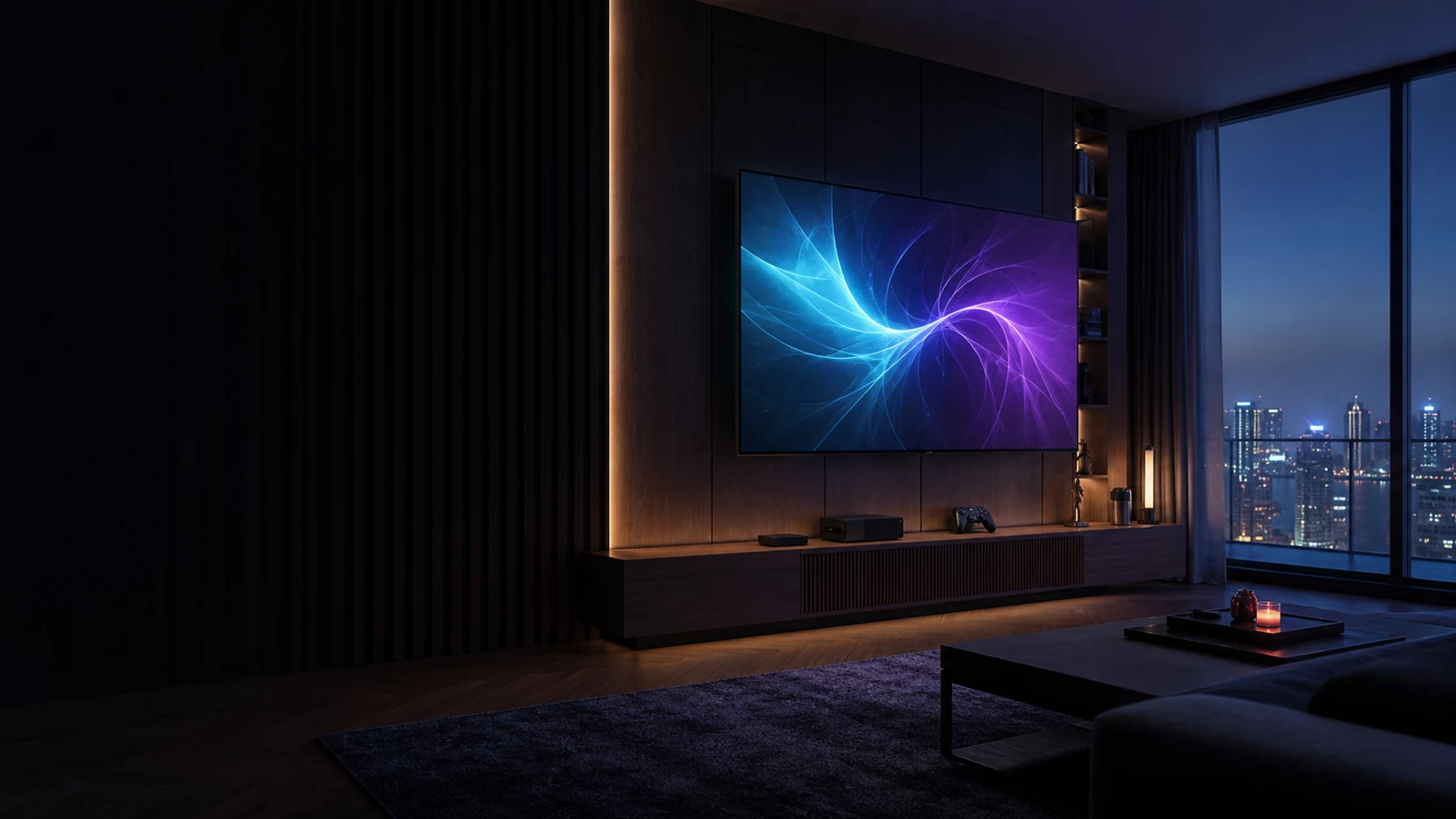 Premium gaming room in a UAE apartment